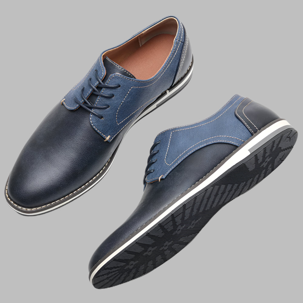 black-and-blue-oxford-shoes-picture