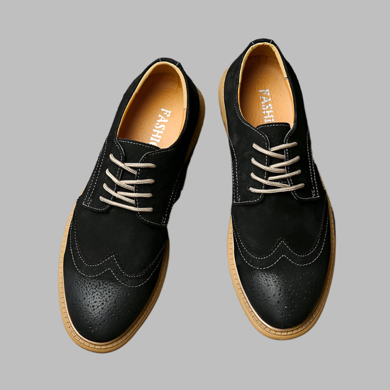 black-suede-brogue-shoes