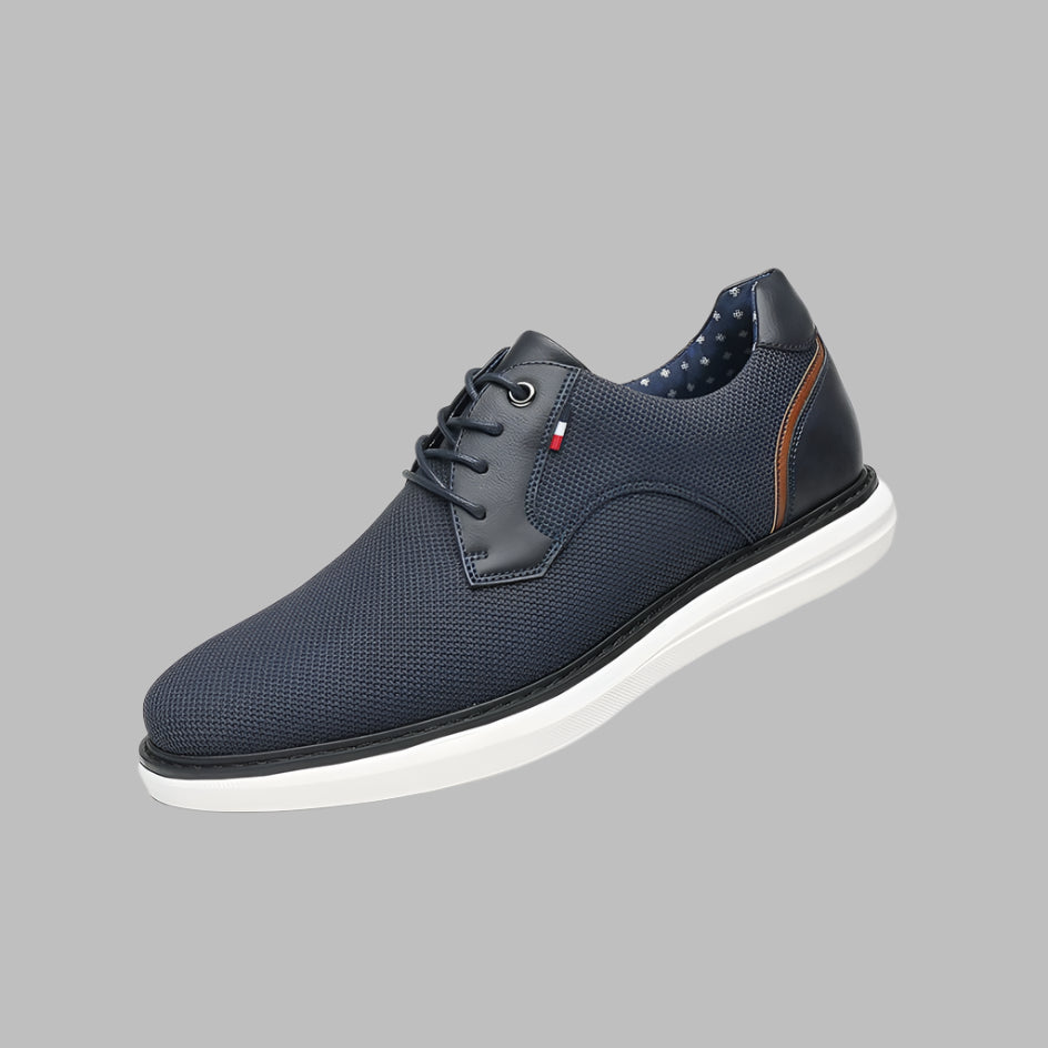 blue-leather-shoe-pictured