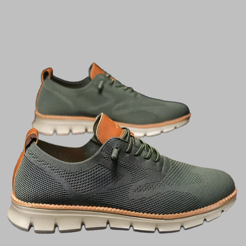 khaki-running-shoes-display