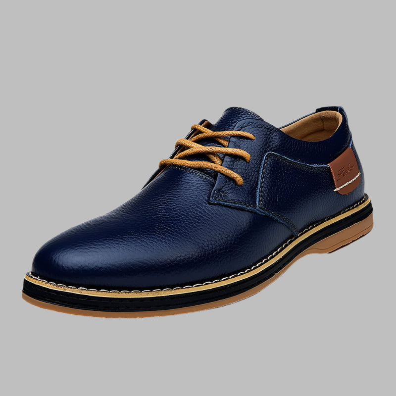 men-blue-split-leather-shoe