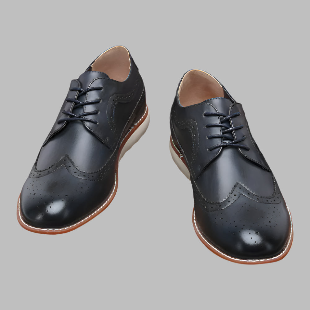 mens-black-brogue-shoes