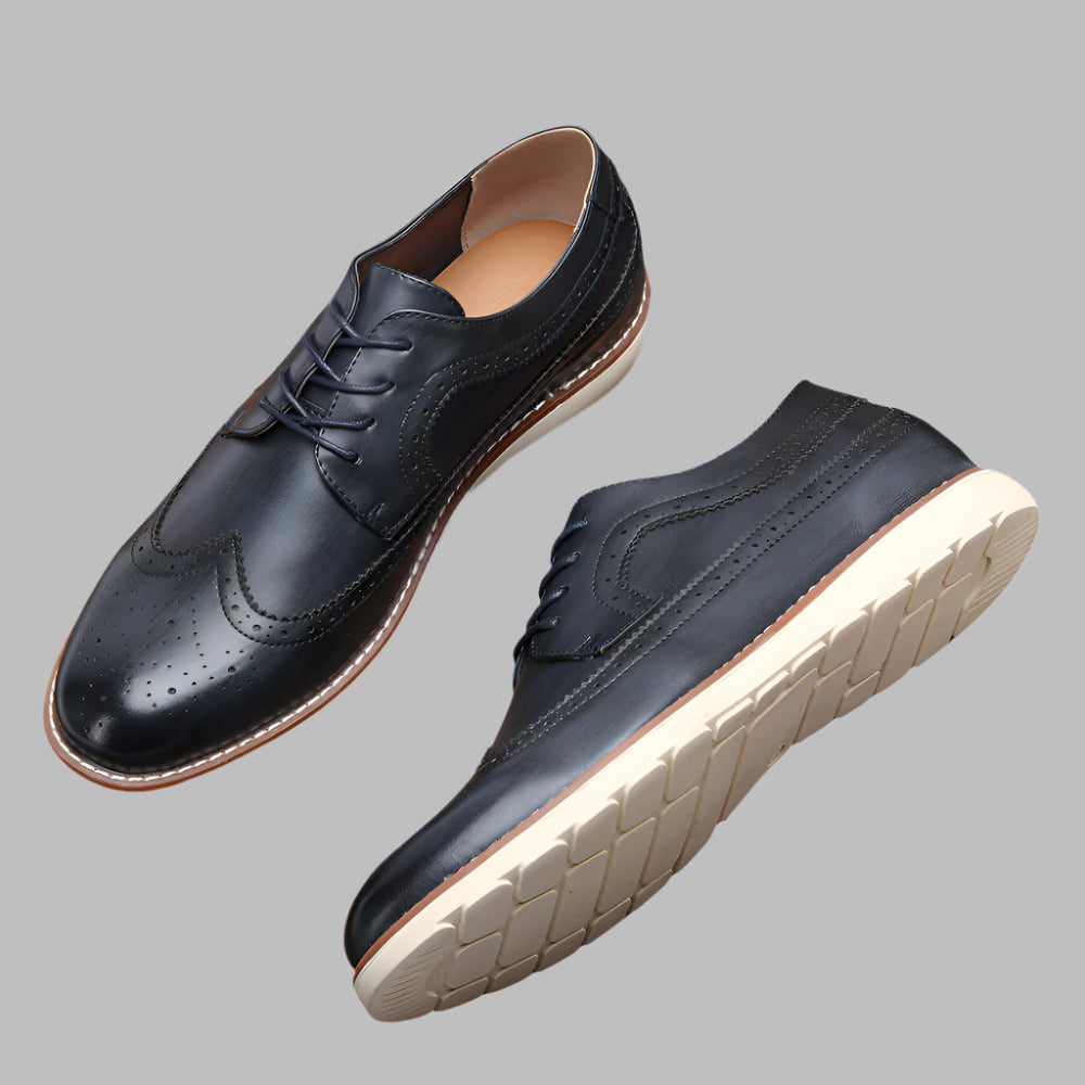 mens-black-brogue-shoes