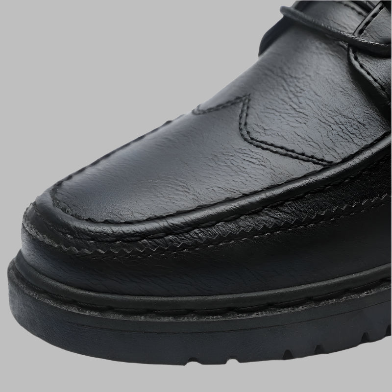 pair-mens-boat-shoe-black-front